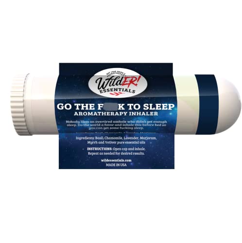 Wilder Essentials 3 Pack of Go The F to Sleep Aromatherapy Nasal Inhalers Made with 100% Natural mEssentialsBuy Supplements Australia