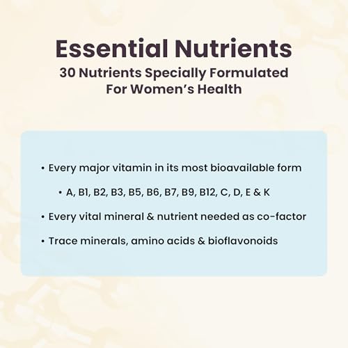 Women's Health Network Essential Nutrients – Daily Multivitamin for Energy, Healthy Aging & Immune Support, Folate as Quatrefolic®, a Patented Natural Form of 5-MTHF Women's Health NetworkBuy Supplements Australia