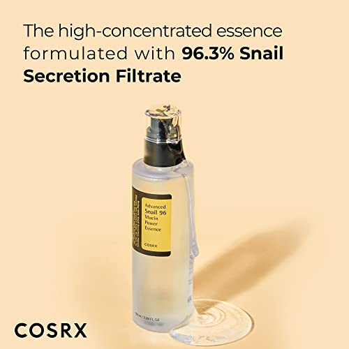 COSRX Snail Mucin 96% Power Repairing Essence 3.38 fl.oz 100ml COSRXBuy Supplements Australia