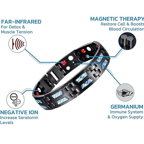 Far Infrared Ionizer Wristband, Far Infrared Negative Ions Wristband, Infrared Magnetic Therapy Msupps.comBuy Supplements Australia
