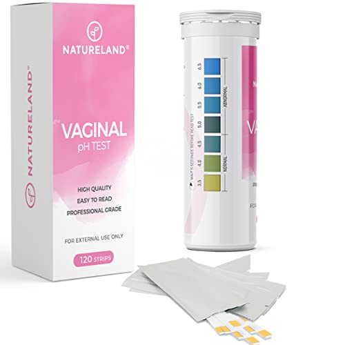 Natureland Vaginal Health pH Test Strips, Feminine pH Test, Value Pack NaturelandBuy Supplements Australia