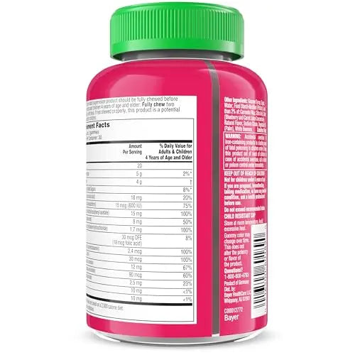 Flintstones Vitamins for Picky Kids + Iron, Kids Multivitamin Gummies with Vitamin C, D, E, B6 and Iron, Gummy Vitamins, Grape Flavored, 60 Gummies Flintstones VitaminsBuy Supplements Australia