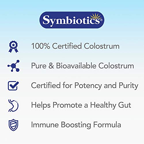 Symbiotics Colostrum 120ct Chewables Plus - Immunity Support for Adult & Kids SymbioticsBuy Supplements Australia