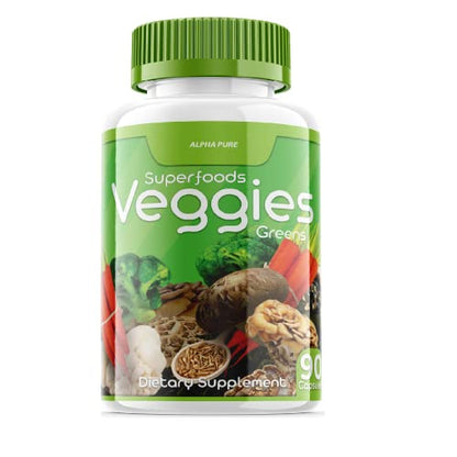 90 Capsules Each Bottle 540 Capsules superfoods Veggies Greens and Reds Fruits Triple Alpha PureBuy Supplements Australia