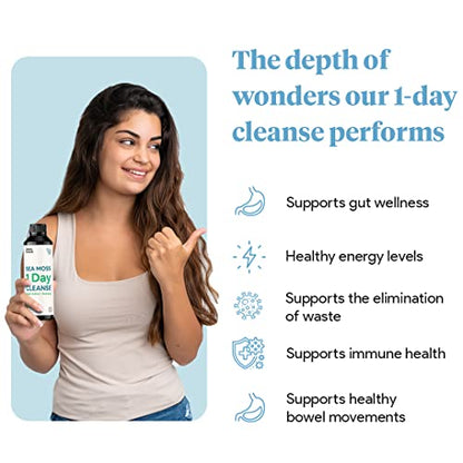 Sea Moss 1 Day Cleanse - Full Body Detox to support bowel movements, Kidney Health Atlantic NaturalsBuy Supplements Australia