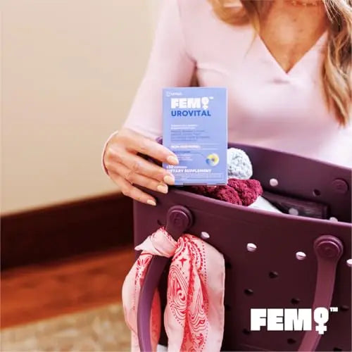 FEM Urovital Bladder Control Supplements - Overactive Bladder, Leakage & Urgency Relief - Non-Hormonal Urinary Tract Health Support for Women - 30 Capsules UpsaBuy Supplements Australia