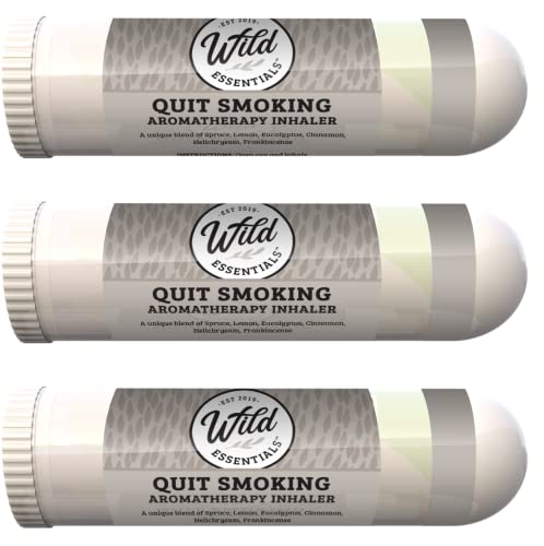 Wild Essentials 3 Pack of Quit Smoking Aromatherapy Nasal Inhalers Made mEssentialsBuy Supplements Australia