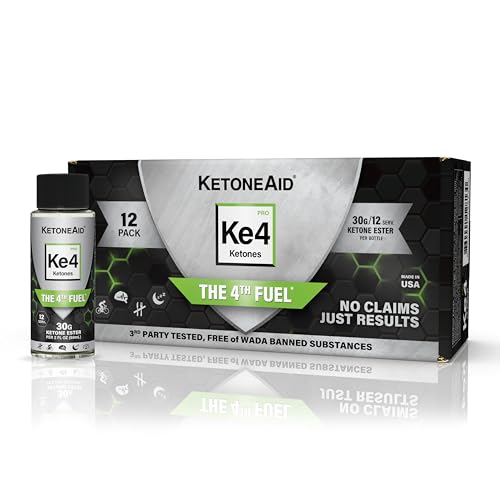 KetoneAid KE4 Pro Ketone Ester Drink | Not a Ketone Salt, No Sugar, No Caffeine KetoneAidBuy Supplements Australia