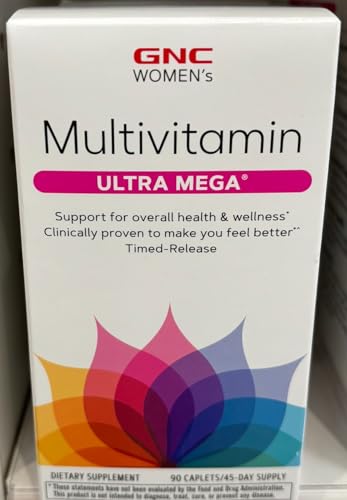 GNC Women's Ultra Mega Multivitamin | Supports Overall Health and Wellness in Women GNCBuy Supplements Australia