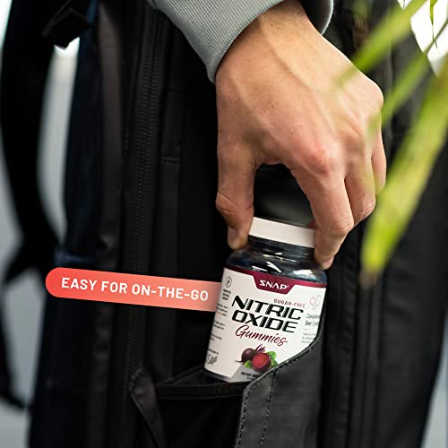 Snap Supplements Nitric Oxide Beet Root Gummies - Support Healthy Blood Circulation Snap SupplementsBuy Supplements Australia