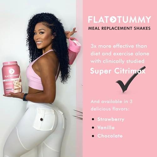 Flat Tummy Tea Meal Replacement Shake – Vanilla, 20 Servings - Plant Based Protein Flat Tummy TeaBuy Supplements Australia