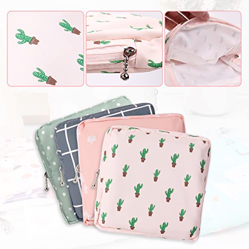 Sanitary Napkin Storage Bag,Portable Sanitary Napkin Storage Pouch Pack of 4 Reusable Menstrual Cup TuciykeBuy Supplements Australia