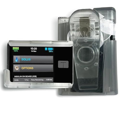 (2023-24 Model) A1C Pump Case, 360 Rotating Case for Tandem Tslim, t:Slim X2, t:Slim G4