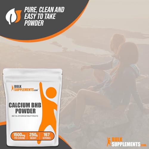 BulkSupplements.com Calcium BHB Powder - Beta-HydroxyButyrate Powder, BHB Supplement BULKSUPPLEMENTS.COMBuy Supplements Australia
