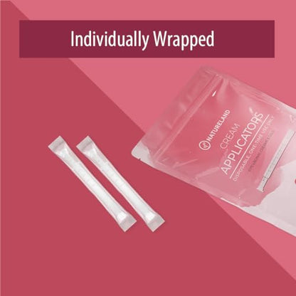 Natureland Disposable Plastic Vaginal Applicator: For Gel or Cream Products - Includes Dual NaturelandBuy Supplements Australia