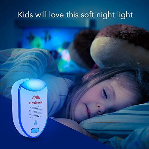 MaxMoxie Ultrasonic Pest Repeller, Humane Mice Control Electronic Insect MaxMoxieBuy Supplements Australia