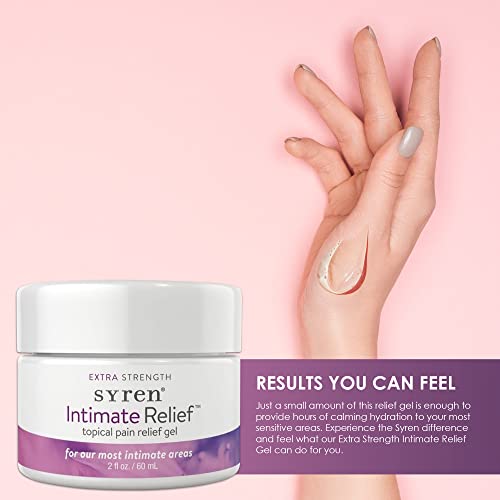 Syren Intimate Relief - Intimate Pain Relieving Gel - Relieves Vulva Pain, Throbbing, Spasms, Vaginal Dryness SYRENBuy Supplements Australia