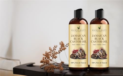 Handcraft Blends Jamaican Black Castor Oil for Hair Growth, Eyelashes and Eyebrows - 100% Pure Handcraft BlendsBuy Supplements Australia