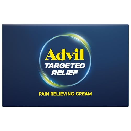 Advil Targeted Relief Pain Relieving Cream with Massage Applicator, Up to 8 Hours of Powerful Relief of Minor Arthritis Pain, Joint Pain, Lower Back Pain and Muscle Pain, 2.5 oz AdvilBuy Supplements Australia