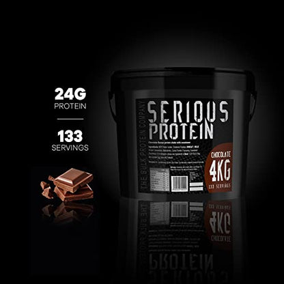 The Bulk Protein Company – SERIOUS PROTEIN – Protein Powder – 4kg – Low Carb The Bulk Protein CompanyBuy Supplements Australia