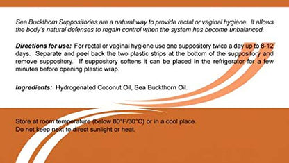 Suppositories with Sea-Buckthorn Oil (10 pcs) Sudopo plkBuy Supplements Australia