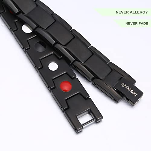 EMMORI Ultra Strength Magnetic Bracelet - 3,500 Gauss Per Magnet -Magnetic Bracelets EmmoriBuy Supplements Australia