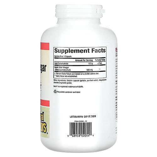 Natural Factors, Apple Cider Vinegar Capsule, Supports Digestion and Weight Management Natural FactorsBuy Supplements Australia