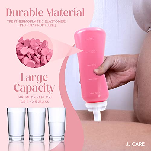 JJ CARE Peri Bottles - Pack of 2 Peri Bottles for Postpartum Care Kit, 500 ml Peri Bottles JJ CAREBuy Supplements Australia