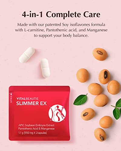 VITALBEAUTIE SLIMEREX L-Carnitine Supplement for Men & Women | Energy Support VITALBEAUTIEBuy Supplements Australia