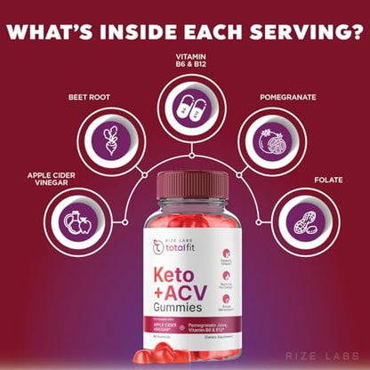 Total Fit Keto ACV Gummies Advanced Weight Loss, Total Fit Keto ACV + BCB Gummies rize labsBuy Supplements Australia