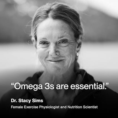 Momentous Omega-3 Fish Oil - High-Potency EPA & DHA Supplement for Men & Women - Supports Heart, Joint, & Brain Health - NSF Certified for Sport