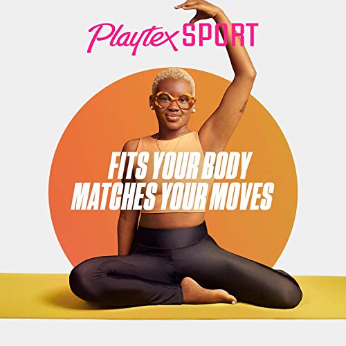 Playtex Sport Tampons, Regular Absorbency, Fragrance-Free - 48ct (Packaging May Vary) PLAYTEXBuy Supplements Australia