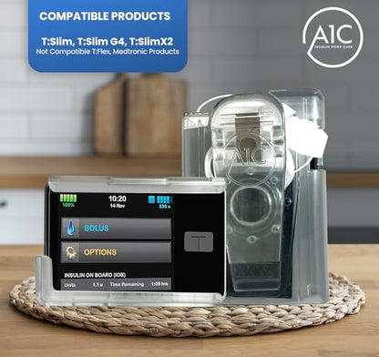 (2023-24 Model) A1C Pump Case, 360 Rotating Case for Tandem Tslim, t:Slim X2, t:Slim G4 PUG PROTECTIVE GEARBuy Supplements Australia