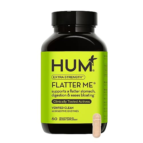 HUM Flatter Me Supplement for Daily Bloating - 18 Full Spectrum Digestive HUMBuy Supplements Australia