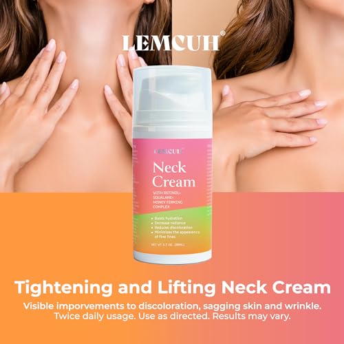 Neck Firming Cream for Women: Neck Cream - Neck Tightening Cream - Neck Creams LemcuhBuy Supplements Australia
