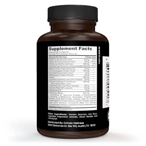 COHALA WELLNESS Thermo Trim+ Fat Burner Weight Loss Supplement Appetite Suppressant COHALA WELLNESSBuy Supplements Australia