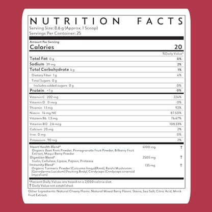 Natrava Beets+ | Organic Beet Root Powder, Vitamins, and Prebiotics | Supports Healthy NatravaBuy Supplements Australia