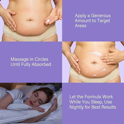 Belly Firming Cream, Overnight Toning Body Cream - Skin Tightening & Cellulite Cream COSINGKINBuy Supplements Australia