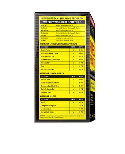 Pharmafreak Ripped Freak 2.0 - Hybrid Weight Loss Supplement - USA - 60ct (Bottle Only) PharmafreakBuy Supplements Australia