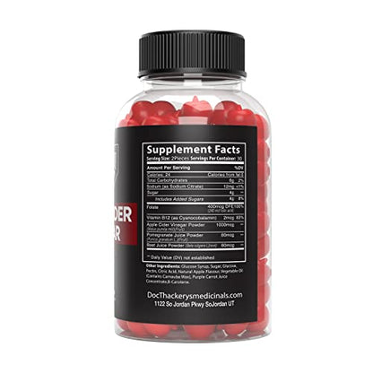 Doc Thackery Apple Cider Vinegar Gummies 1000mg Plus Per Serving, from The Mother Doc ThackeryBuy Supplements Australia