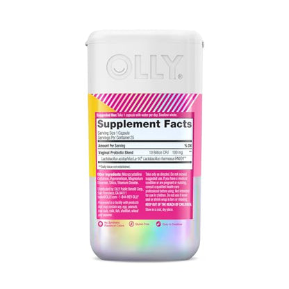 OLLY Happy Hoo-Ha Capsules, Probiotic for Women, Vaginal Health and pH OLLYBuy Supplements Australia