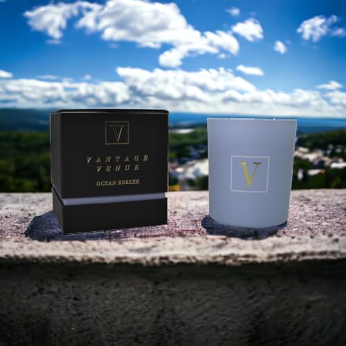 Vantage Venue - Premium Quality Wooden Wick Scented Candles | Aromatherapy Soy Wax Candle Vantage VenueBuy Supplements Australia