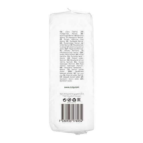 Eco by Naty Panty Liners for Women – Liners for Daily use, Eco-Friendly Women’s Thin Discreet Panty Eco by NatyBuy Supplements Australia