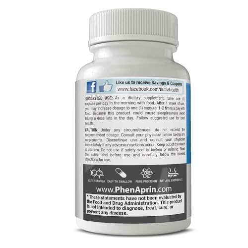 PhenAprin XR Maximum Strength Appetite Suppressant Diet Pills - 2-Pack, Metabolism Boosting SutraHealthBuy Supplements Australia