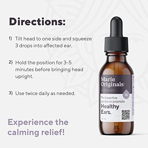 Organic Ear Oil for Earache Irritation, All Natural Eardrops for Infection Marie OriginalsBuy Supplements Australia