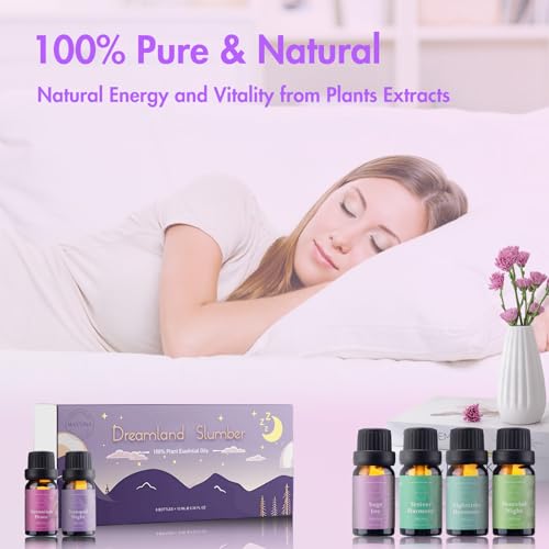 WECONA Essential Oils for Diffusers For Home - Dreamland Slumber Aromatherapy Oils Set WECONABuy Supplements Australia