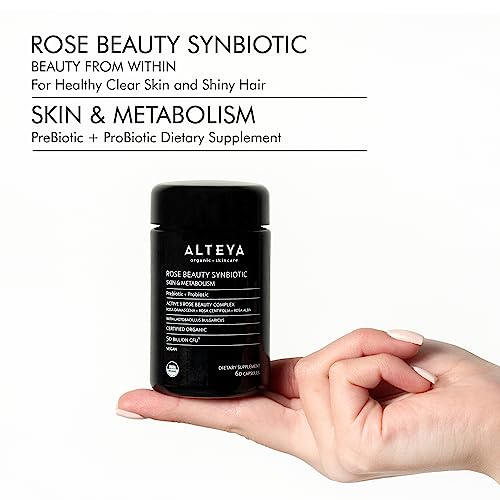 Alteya Organics Beauty Prebiotics + Probiotics and Rose Extracts, Skin Beauty from Within Supplement Alteya OrganicsBuy Supplements Australia