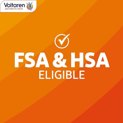 Voltaren Arthritis Pain Gel for Powerful Topical Arthritis Pain Relief with Diclofenac - NEW Easy Open Cap - 100 g Tube And 20 g Travel Size Tube VoltarenBuy Supplements Australia