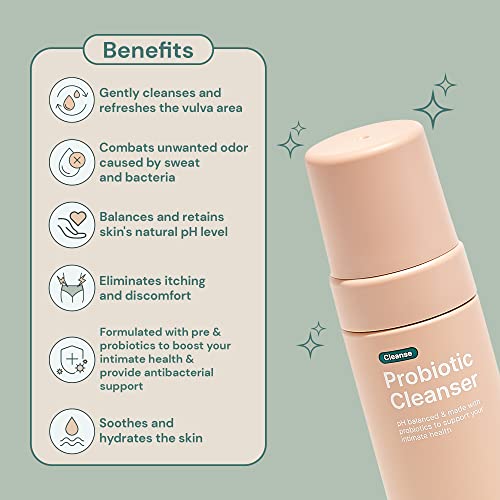 Ease - Probiotic Cleanser, Intimate Foaming Feminine Wash, Gentle Feminine Care Formula EaseBuy Supplements Australia