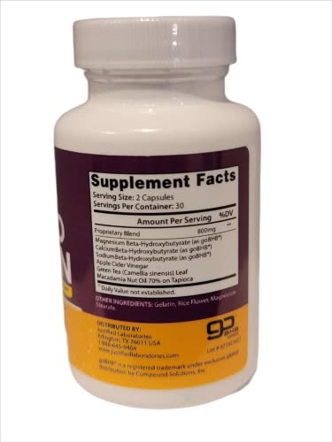 (2 Pack) Keto Advantage Keto Burn Pills Includes Apple Cider Vinegar goBHB Exogenous Justified LaboratoriesBuy Supplements Australia